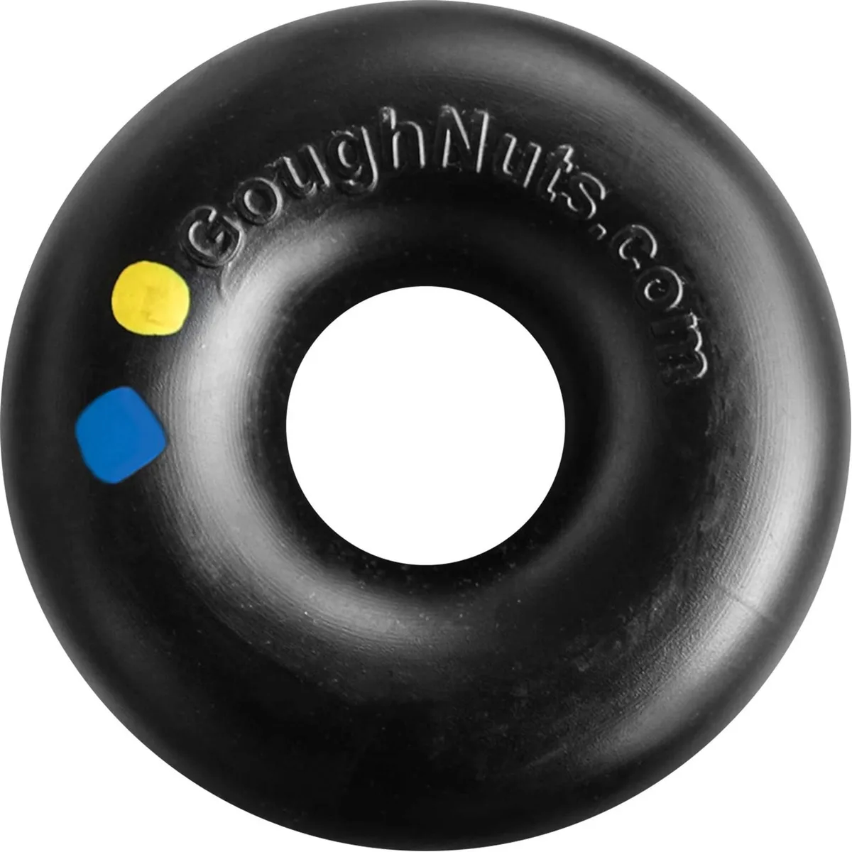 GoughNuts Heavy Duty Ring Tough Dog Chew Toy, Black, Maxx product photo