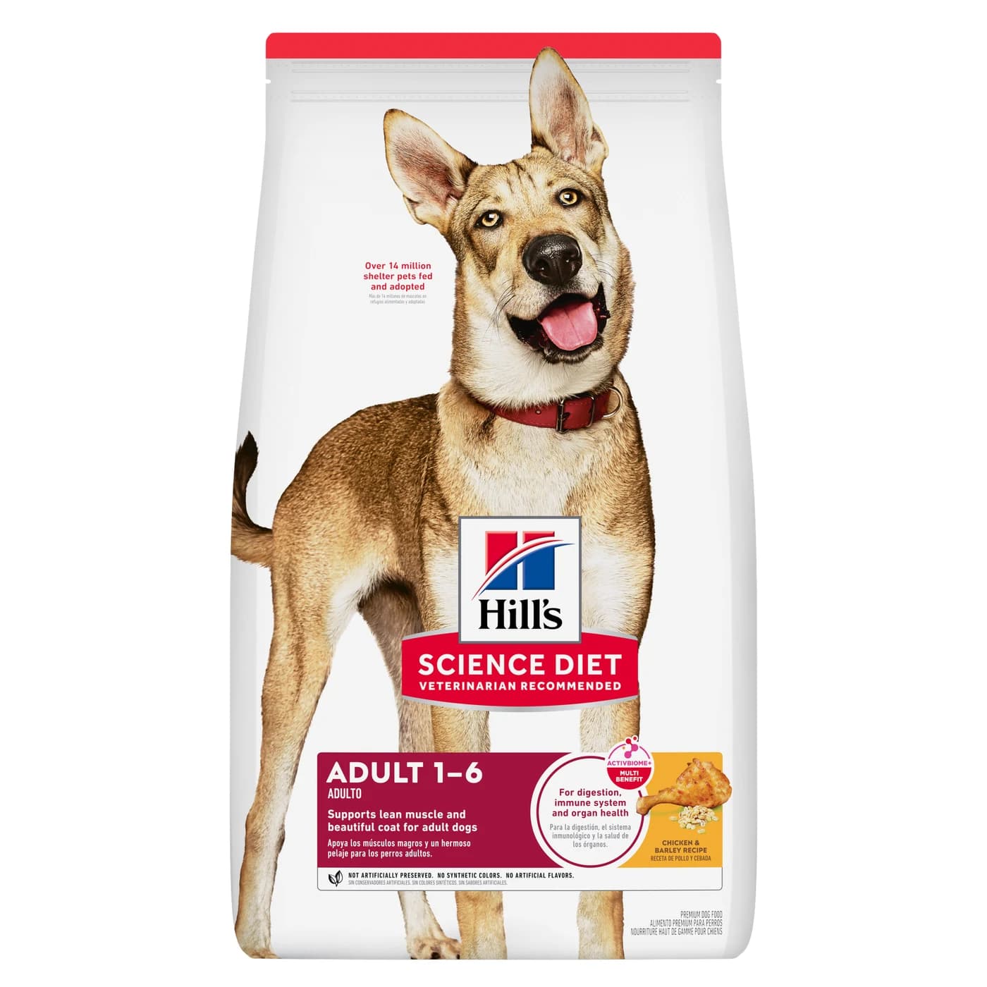 Hill's Science Diet Adult Chicken & Barley Recipe bag