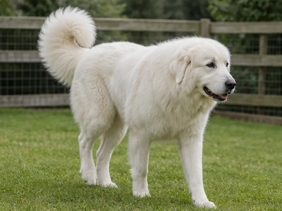 Secure fenced-yard patrol behavior