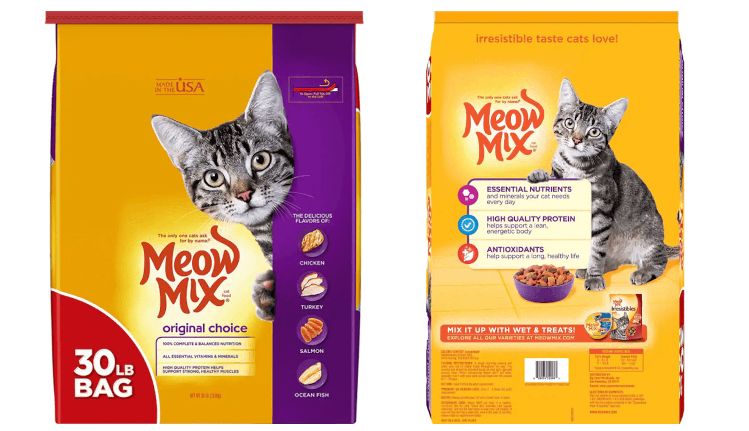 Recalled: Meow Mix Original Choice Dry Cat Food