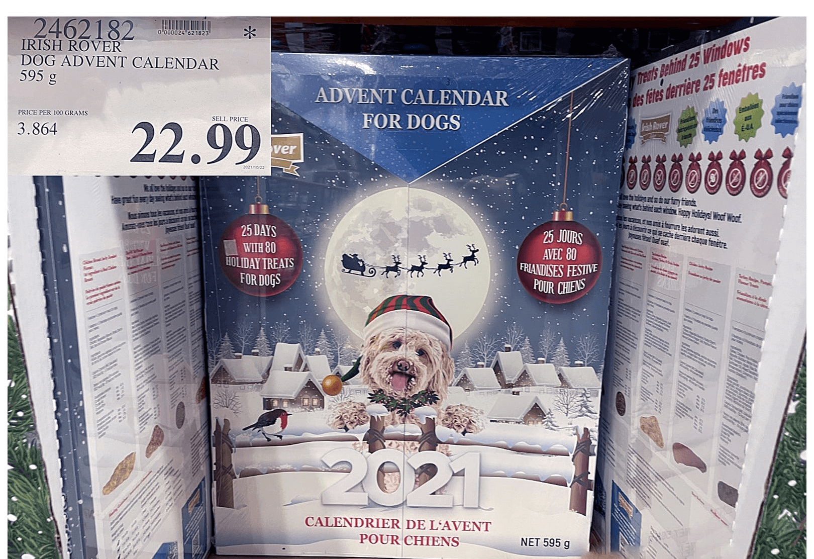 Recalled: Costco Recalls Advent Calendar Dog Treats