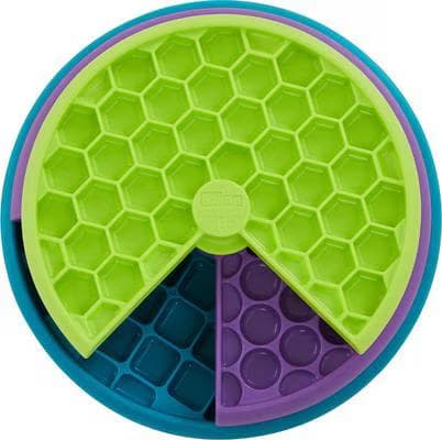 Outward Hound Nina Ottosson Lickin' Layers multicolor interactive puzzle slow feeder