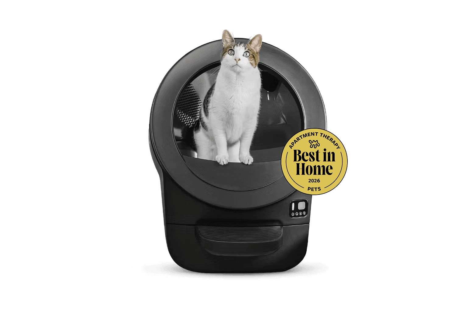 Whisker Litter-Robot EVO compact self-cleaning litter box