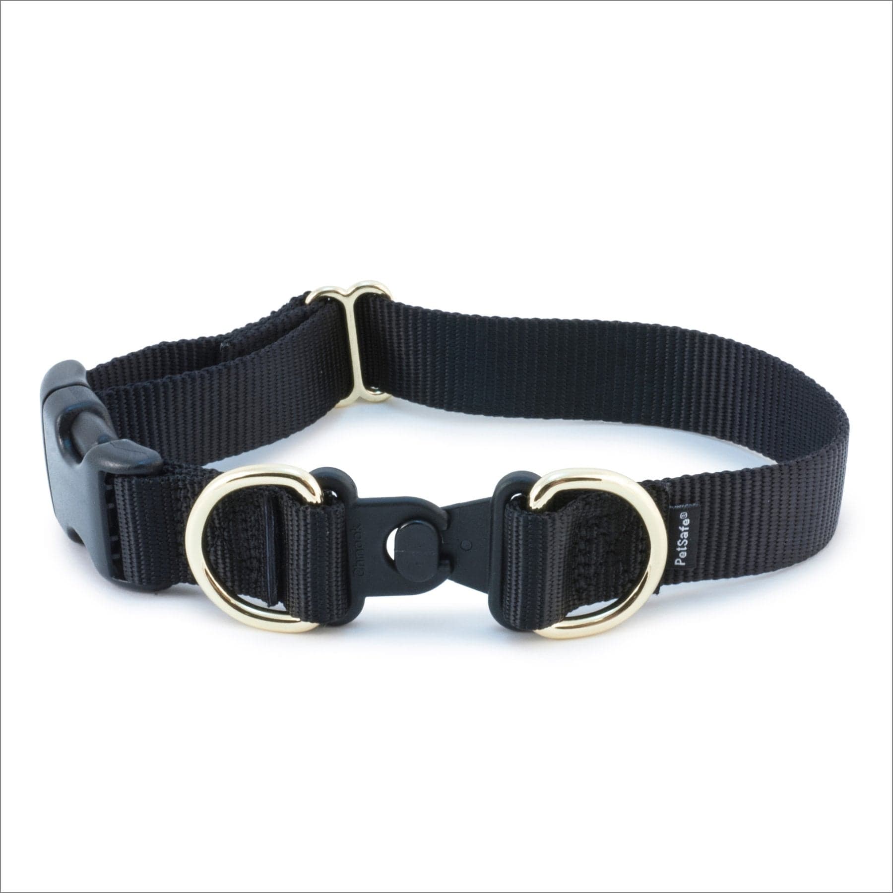 PetSafe Keep Safe Nylon Breakaway Dog Collar, Black, Medium: 14 to 20-in neck, 1-in wide