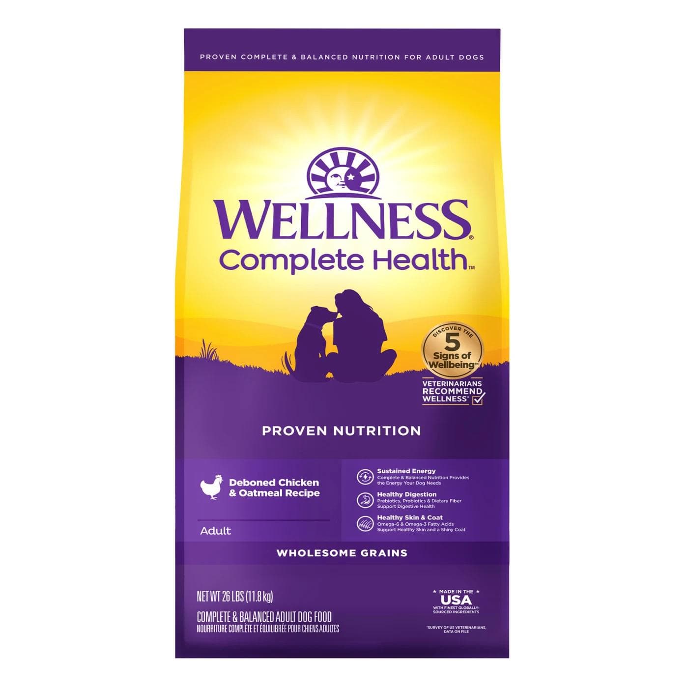 Wellness Complete Health Deboned Chicken & Oatmeal bag