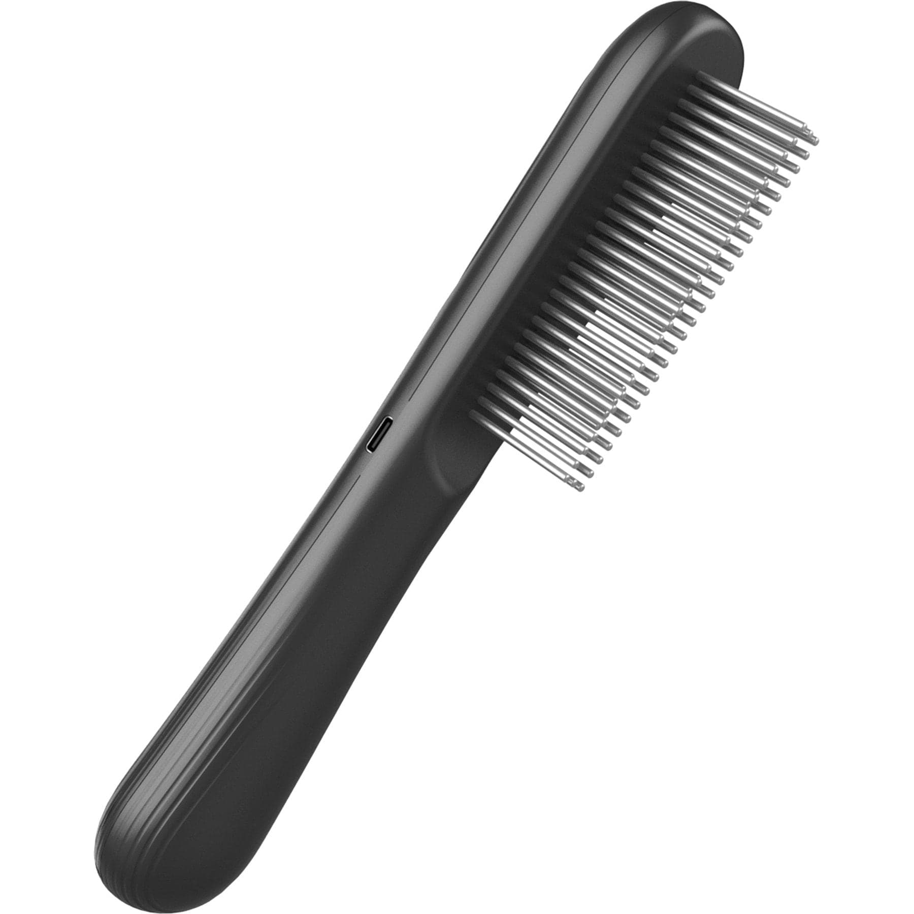 Pawshelf USB Rechargeable Electrostatic Flea Removal Comb-Microcurrent Technology for Cats, Black, Small