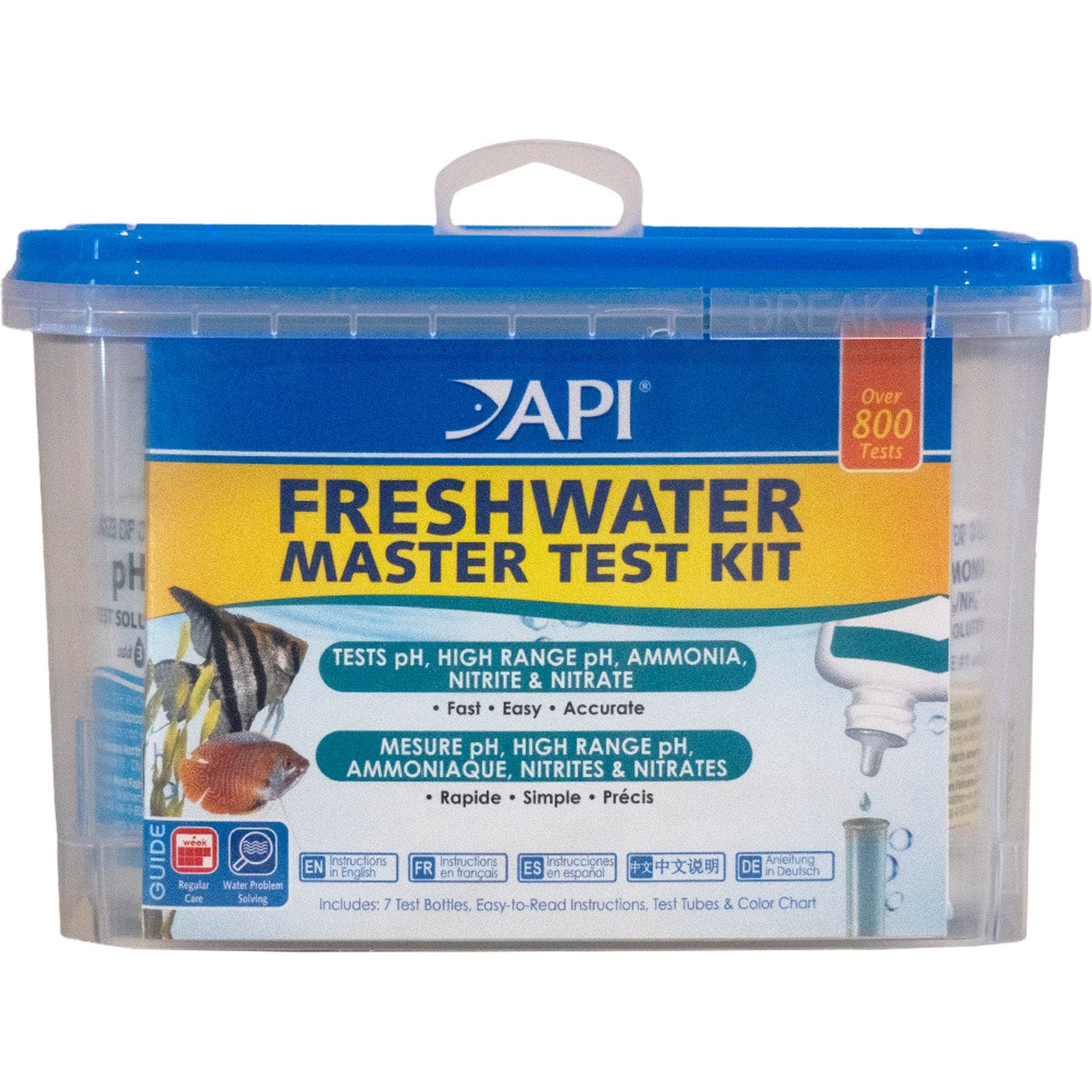 API Freshwater Aquarium Master Test Kit, 800 count
