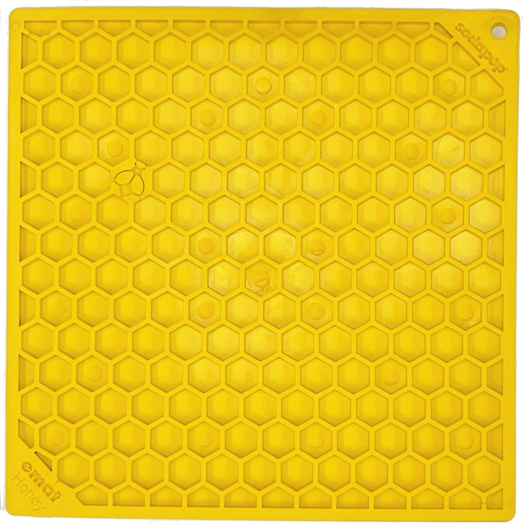 SodaPup Emat Honeycomb Dog Lick Mat, Large