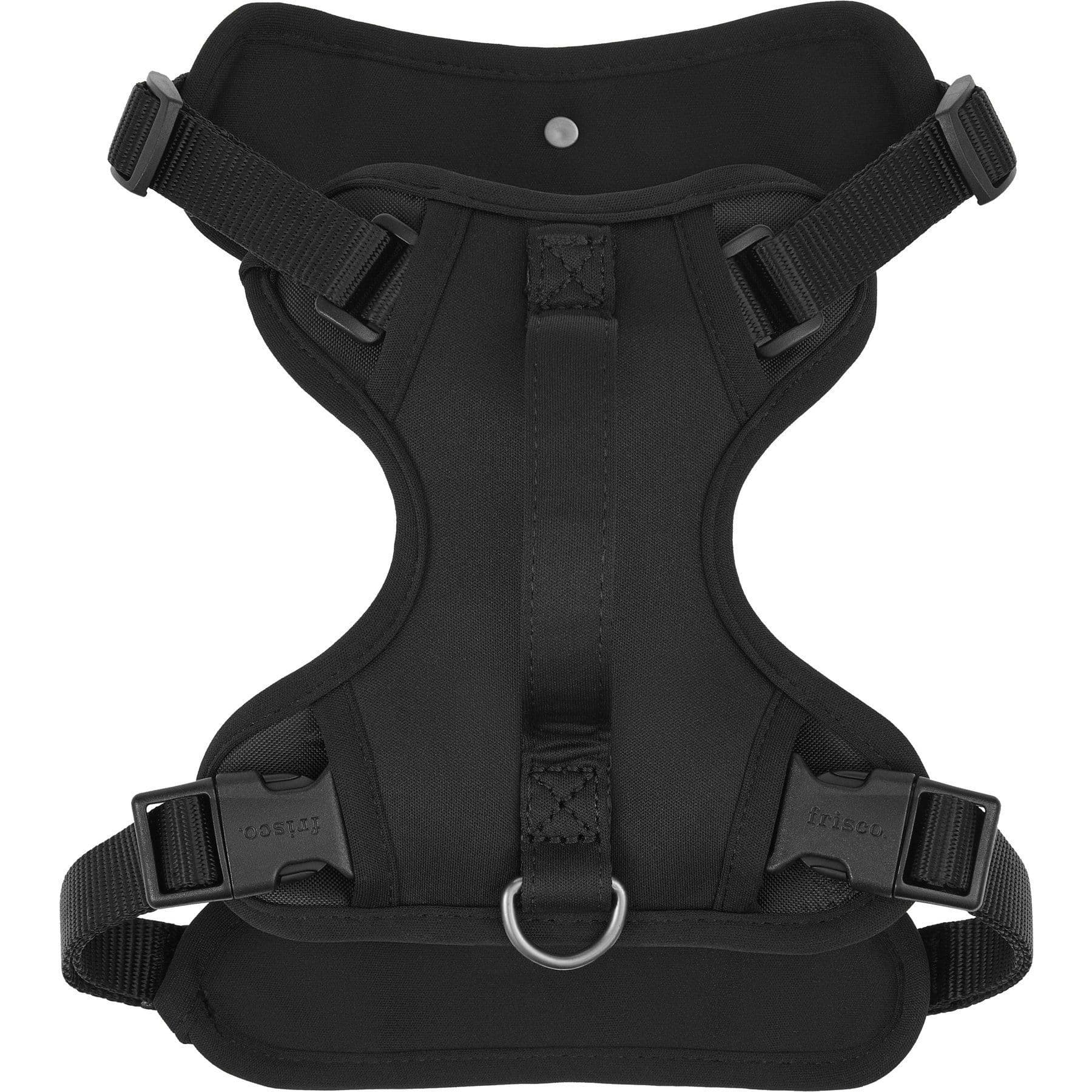 Frisco Comfort Padded Dog Harness, Jet Black, Medium