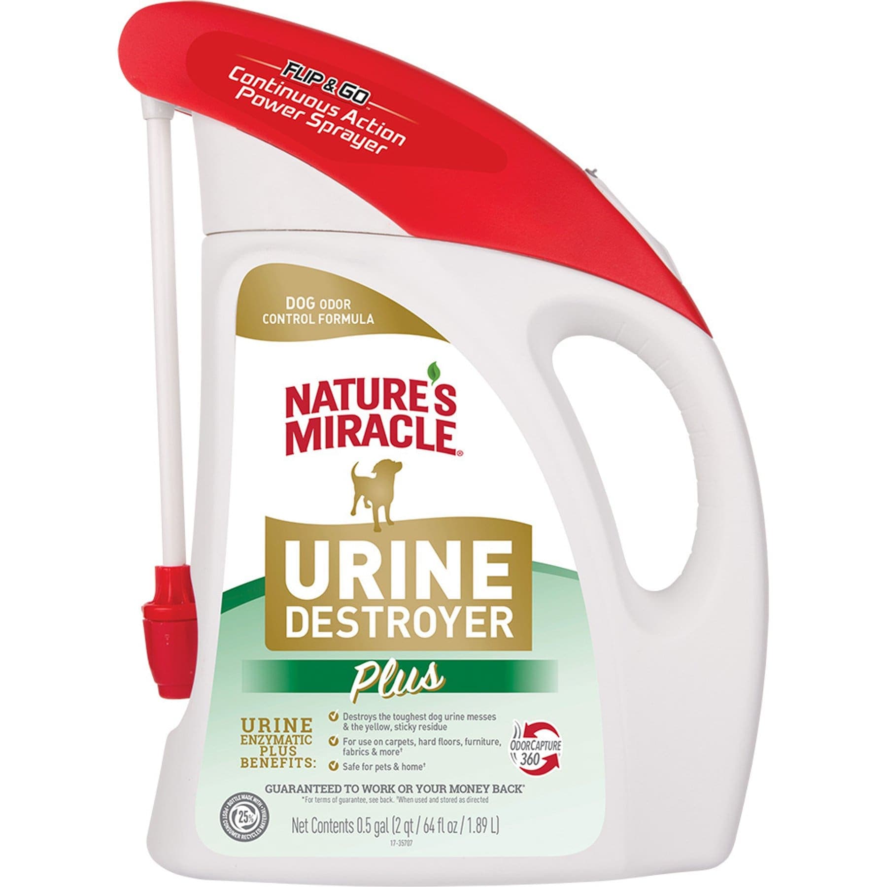 Nature's Miracle Pet Urine Destroyer Plus, 64-fl oz