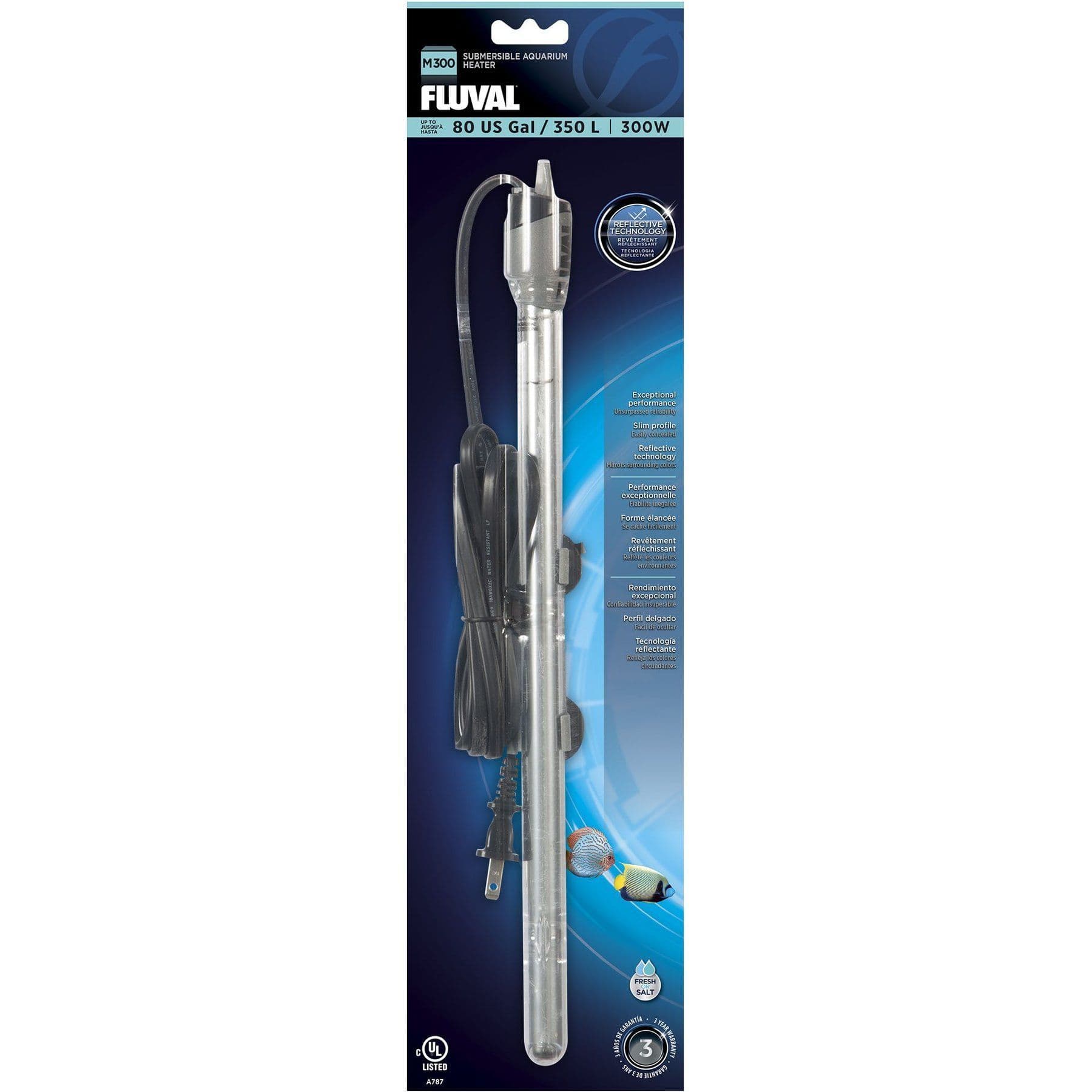 Fluval M 300Watt submersible aquarium heater