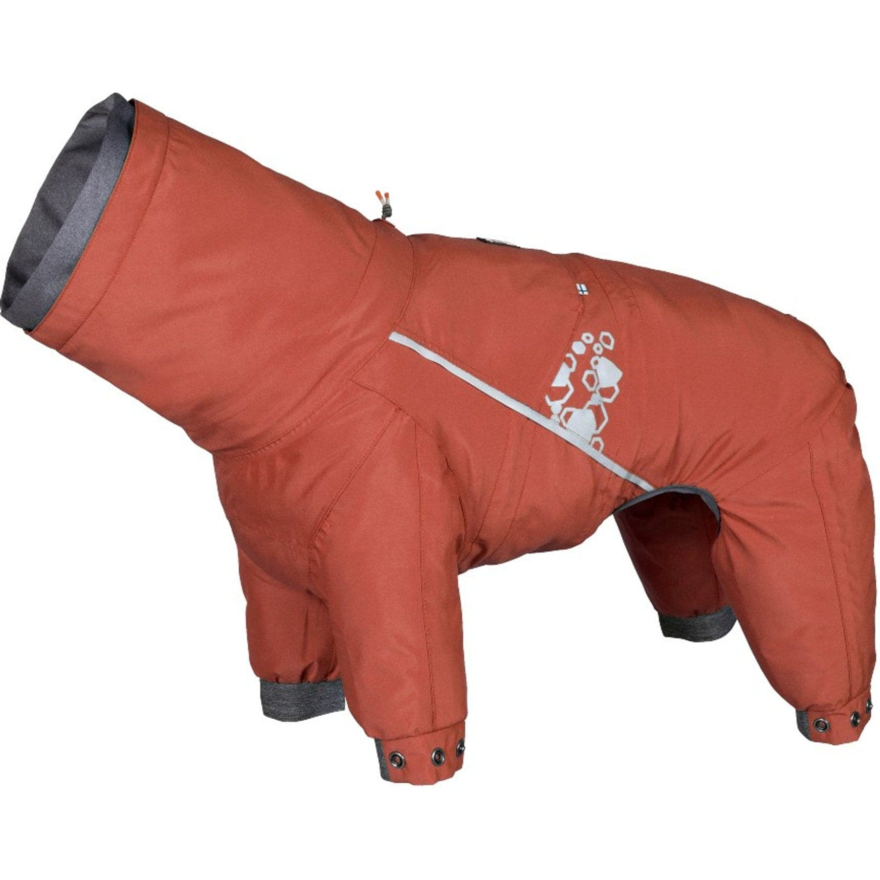 Hurtta Mudventure Dog Raincoat, Cinnamon, 12M