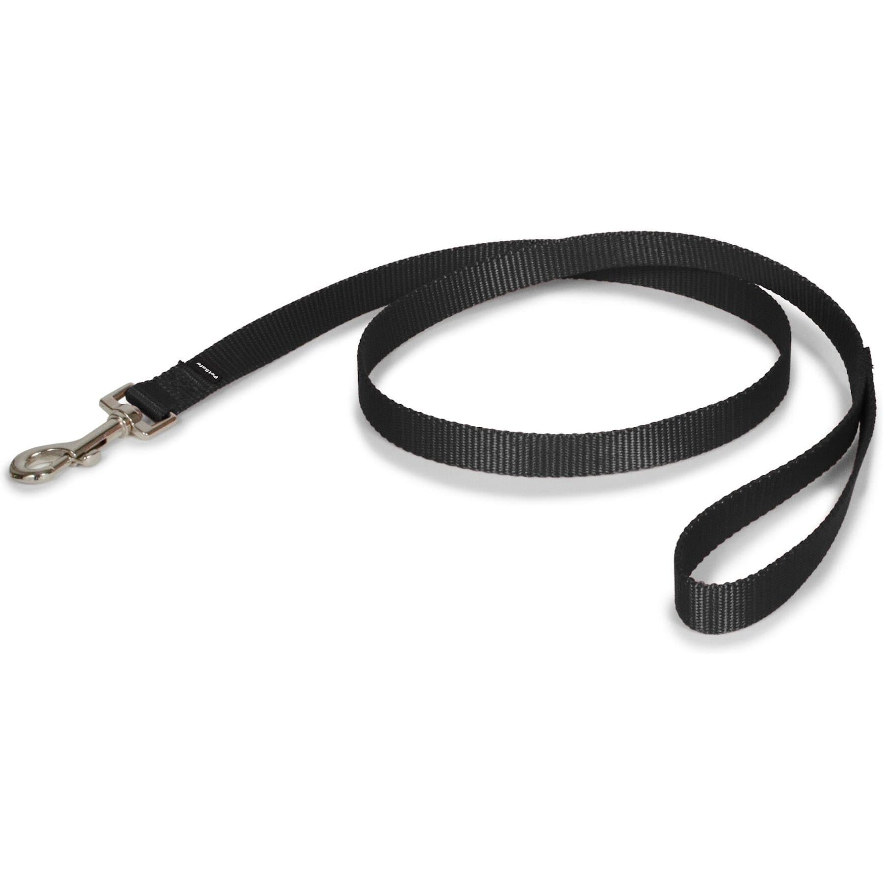 PetSafe Nylon Dog Leash, Black, 4-ft long, 3/4-in wide