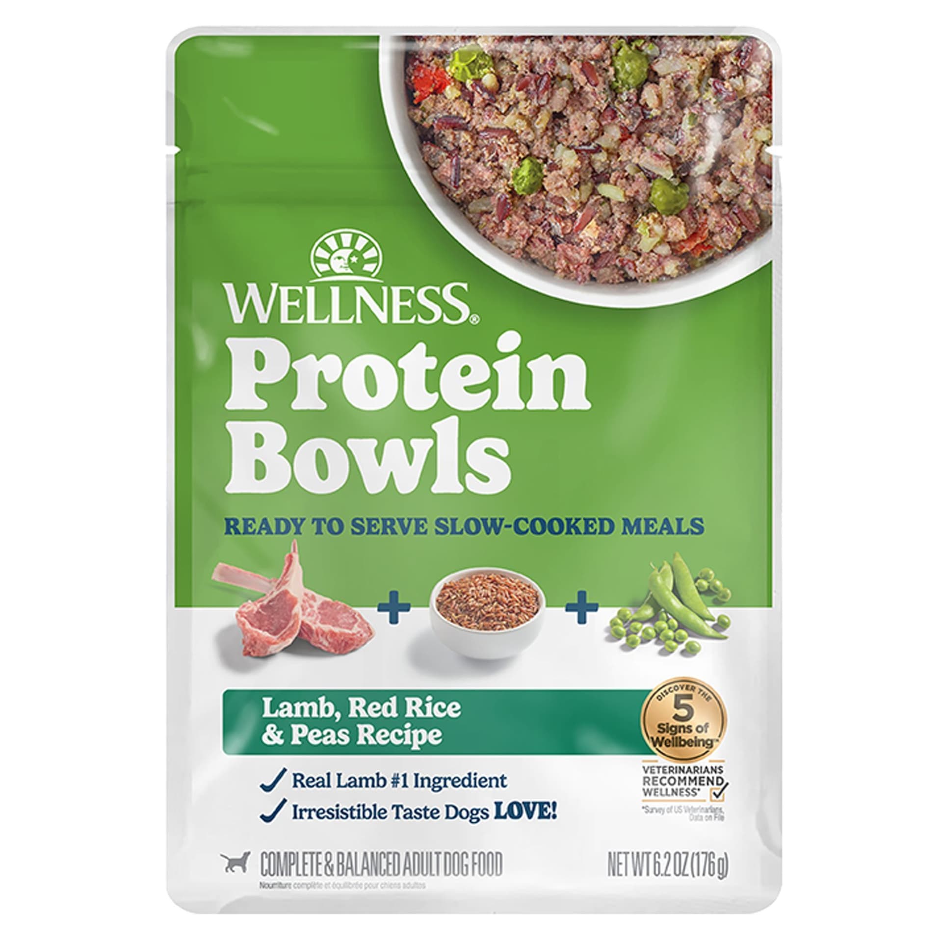 Wellness Protein Bowls slow-cooked meals 6.2 oz pouch