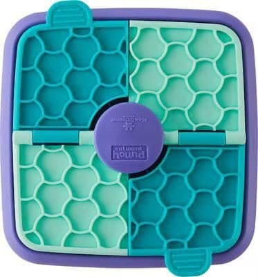 Outward Hound Nina Ottosson Lick N Flip puzzle dog toy