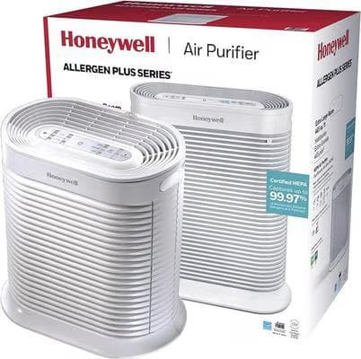 Honeywell HPA300 white HEPA air purifier with retail box