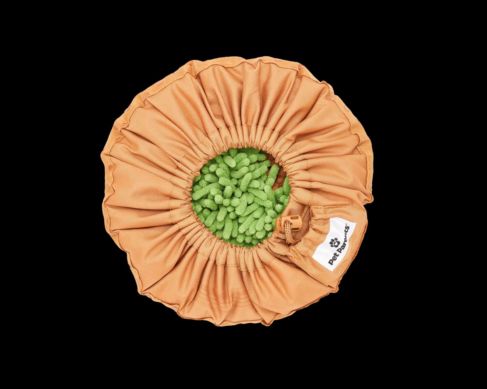 Meadow Natural Forager bowl with its drawstring rim cinched