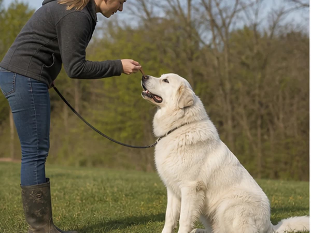 Reward-based attention training on leash