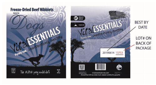 Vital Essentials Freeze-Dried Beef Nibblets Entrée