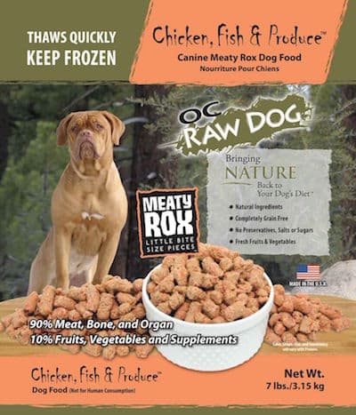 OC Raw Dog recall