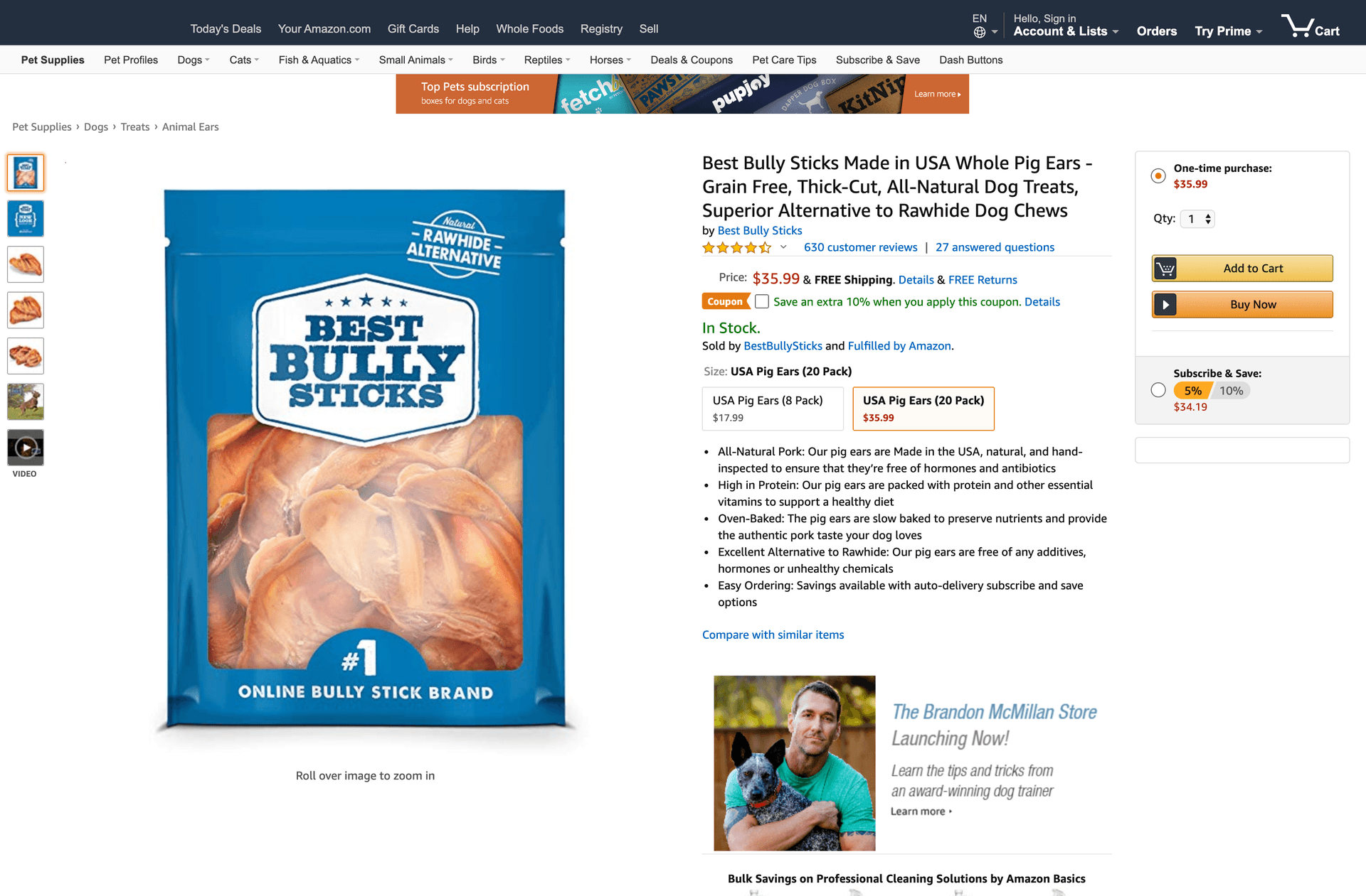 Best Bully Sticks Recall