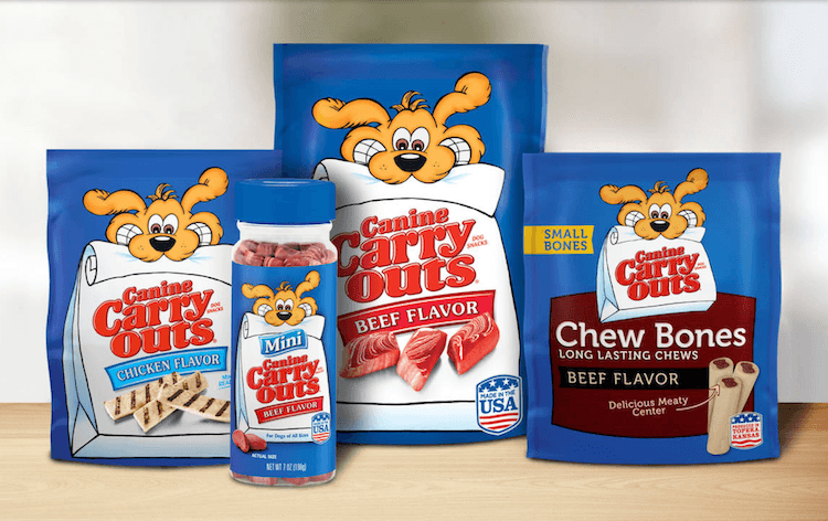 Photo of a few Canine Carry Outs products