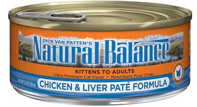 Photo of Natural Balance Ultra Premium Chicken & Liver Paté Formula canned cat food