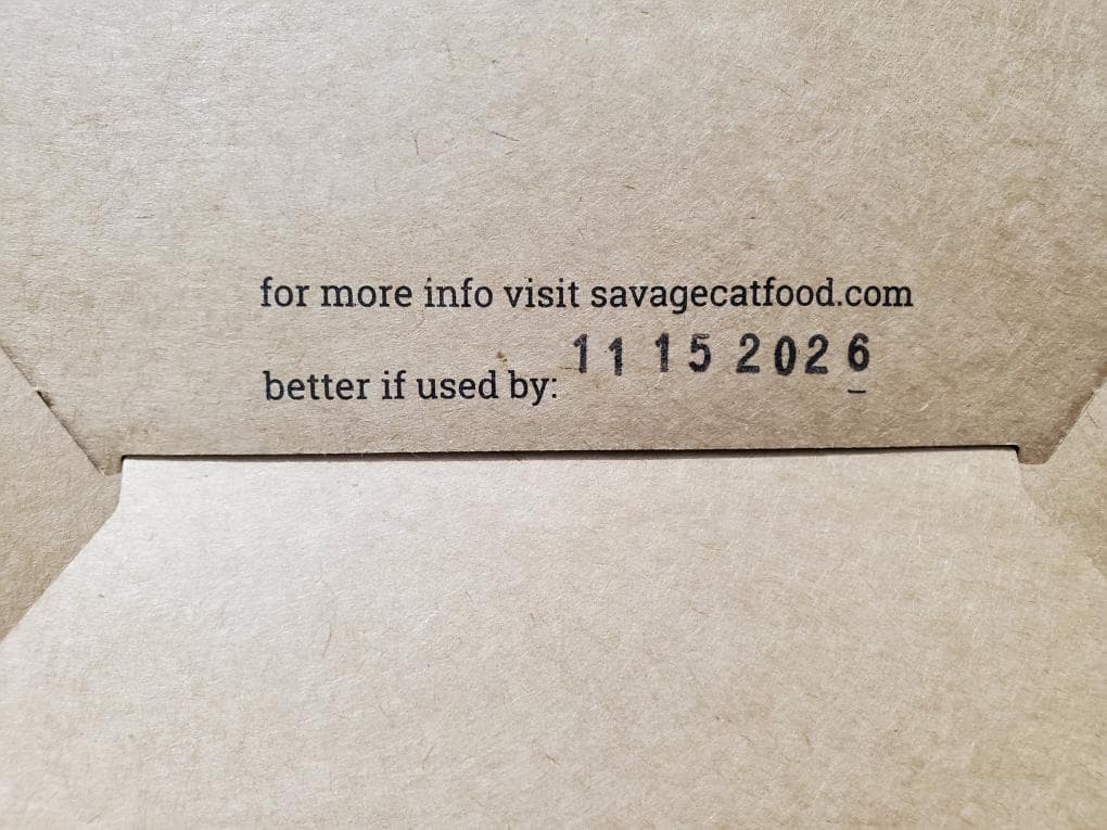 savage cat food recall 2