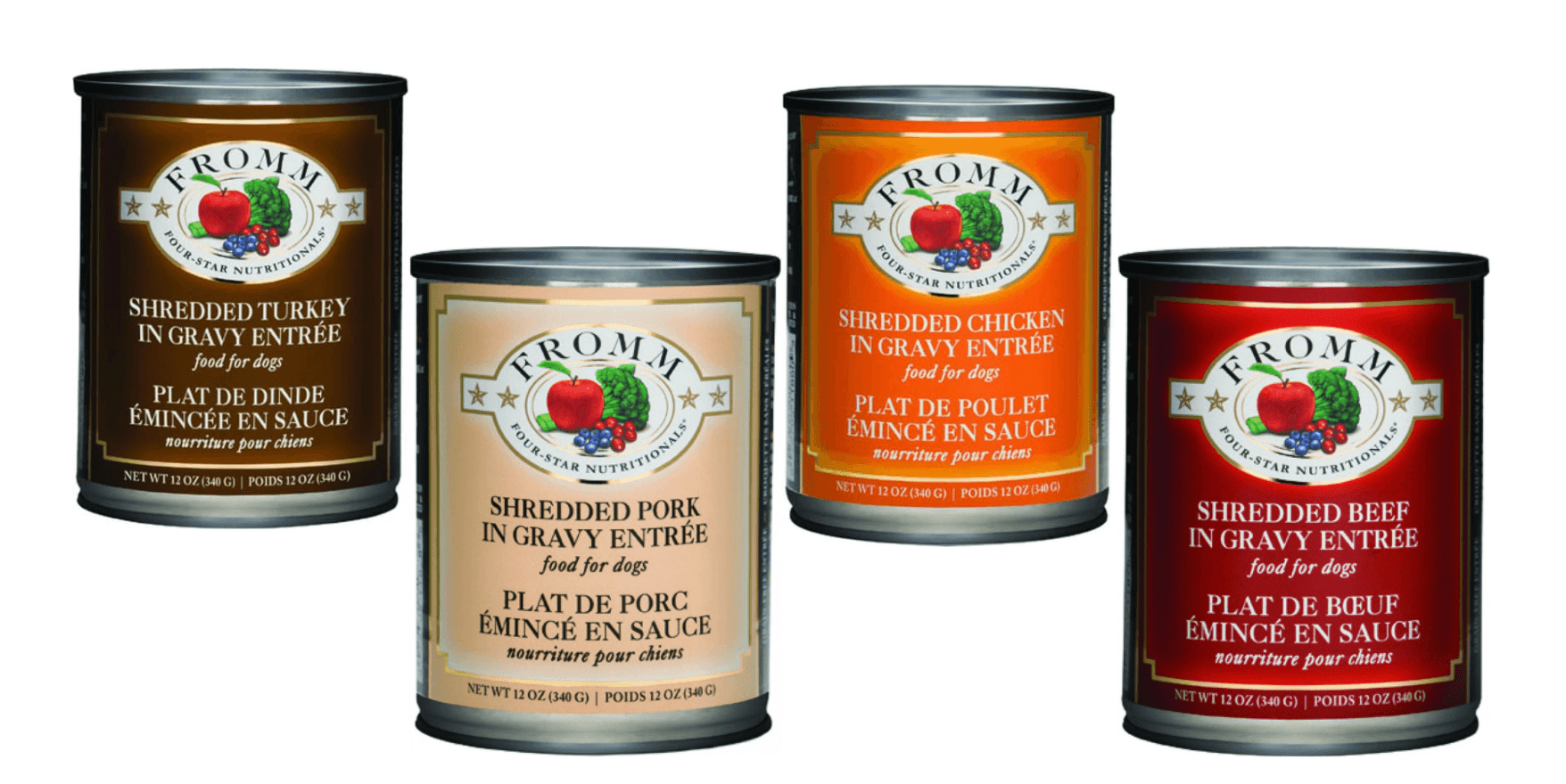 Recalled: Four Star Shredded Entrée Canned Dog Food