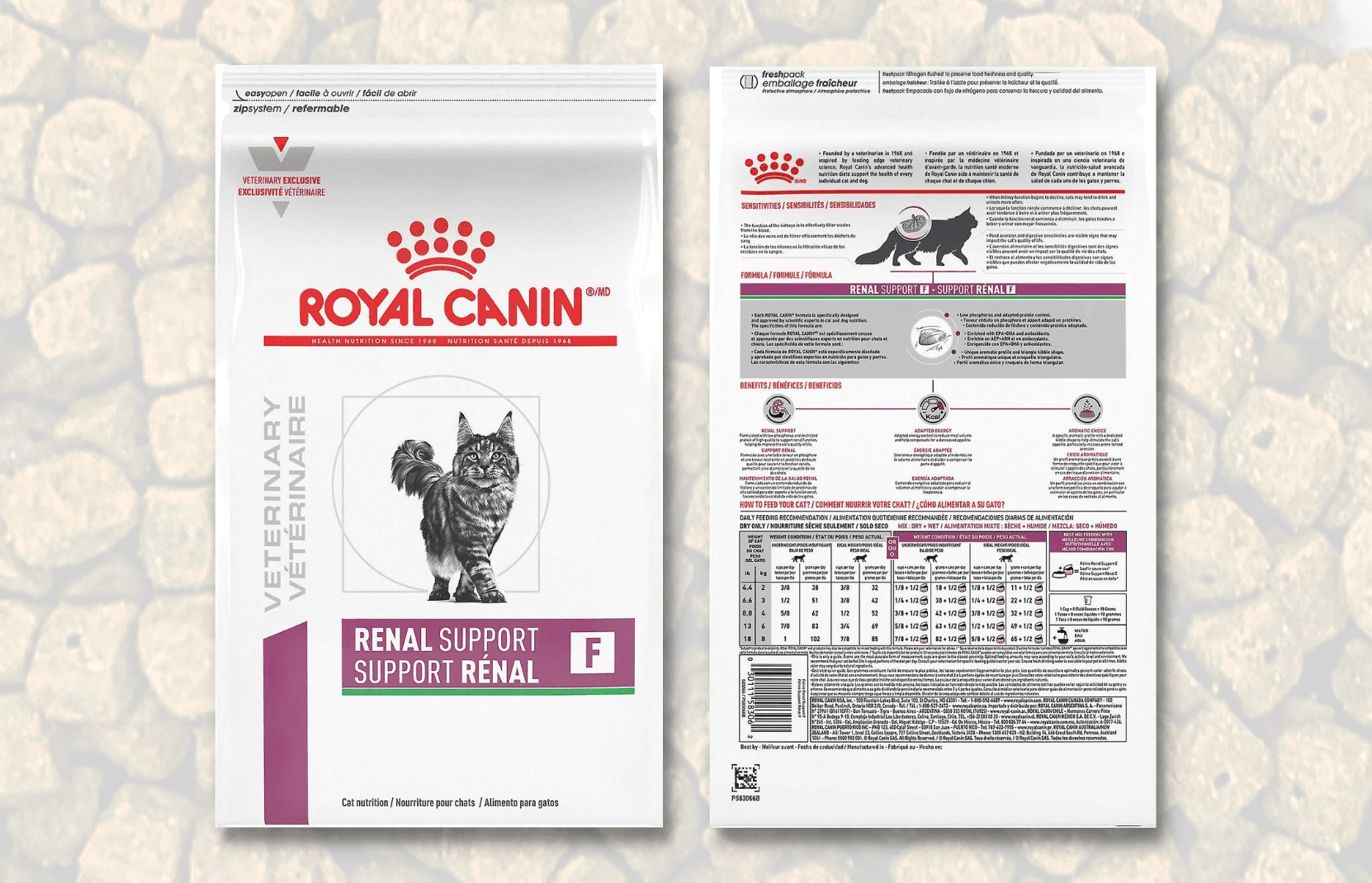Recalled: Royal Canin Veterinary Feline Renal Support F Dry Cat Food