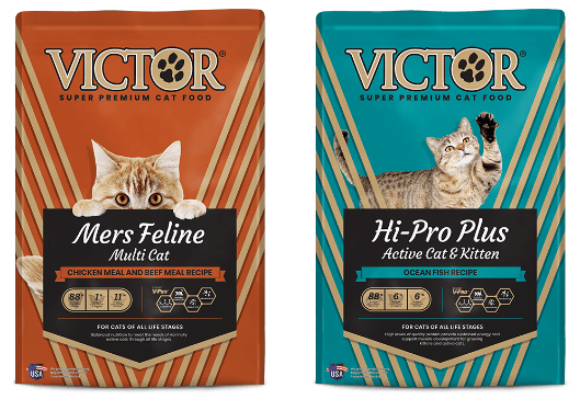 Recalled: Mid America Pet Food Expanded Recall for Victor Super Premium Cat Food; 4 Product Lines Involved