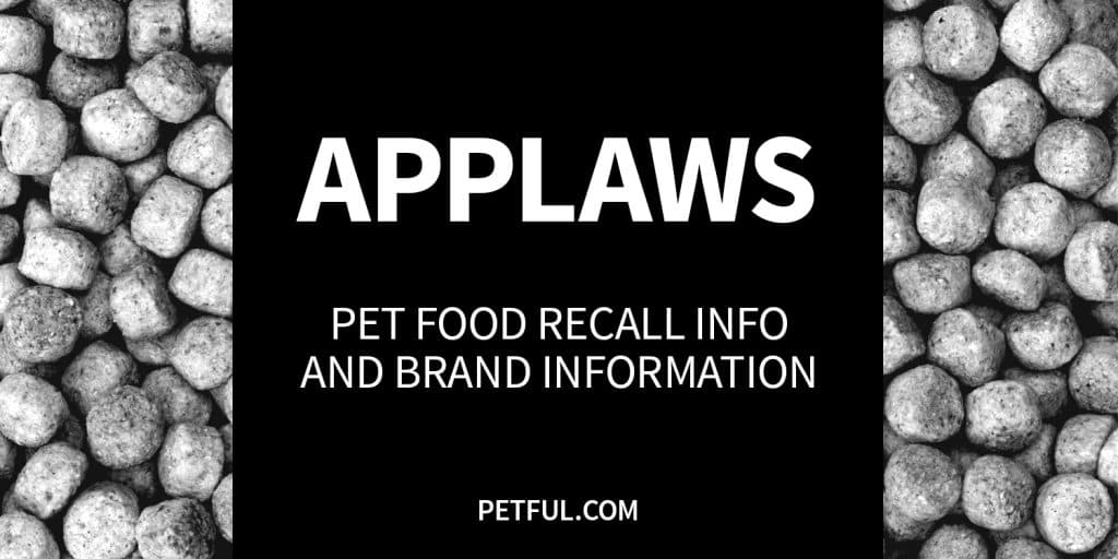 applaws pet food recall