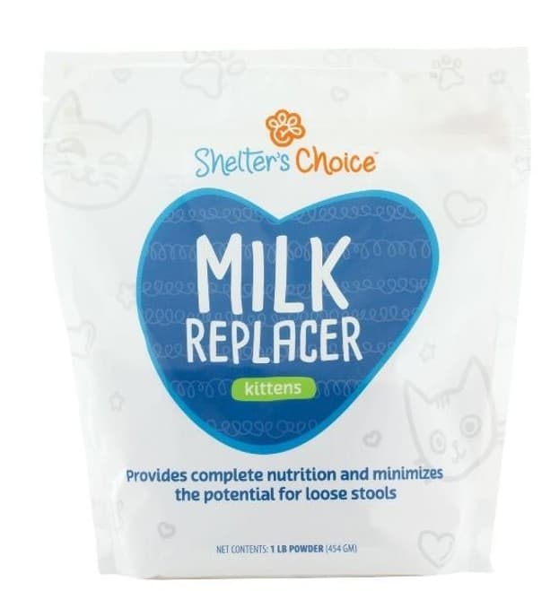 Shelter’s Choice Feline Milk Replacer, Net Wt. UPC 817160011032, Net Wt. 1lb