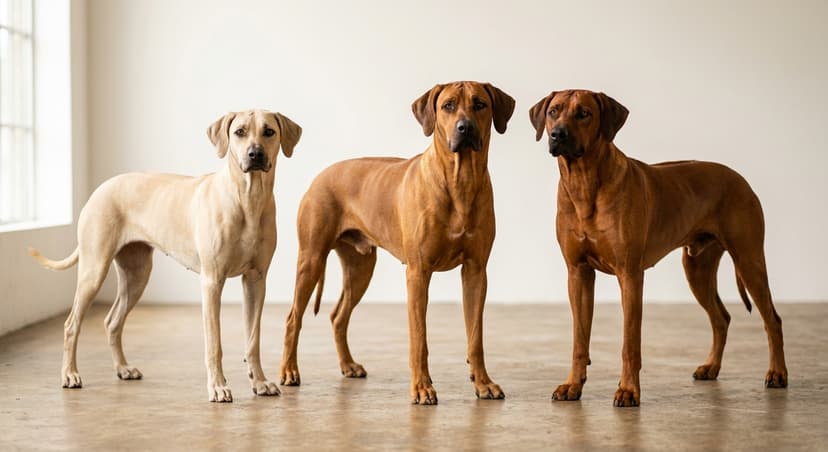Chocolate Rodesian Ridgeback Rhodesian Ridgeback Colors: All 6 Coat Variations + Ridge