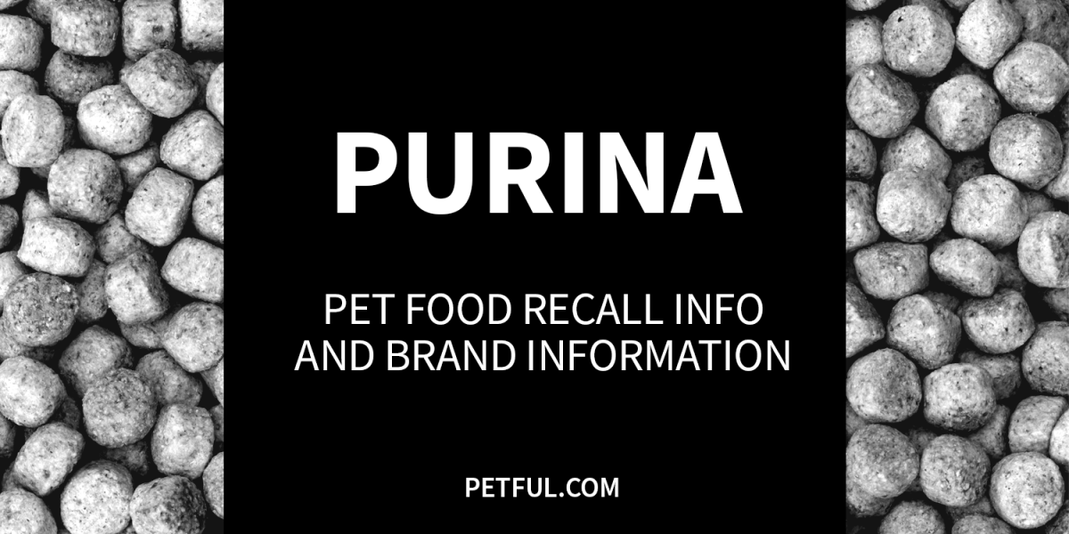 Purina Pet Food Recall History