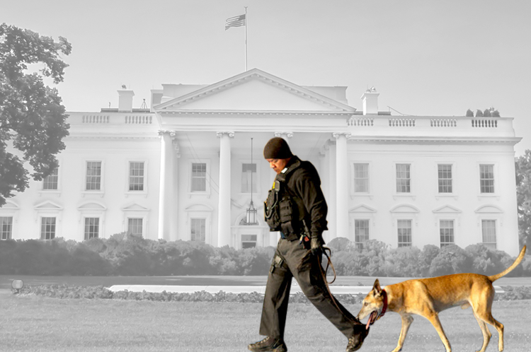 Secret Service dog trainer Leth Oun
