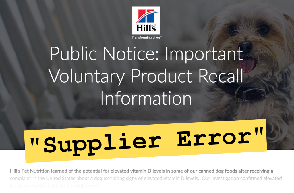 2019 Science Diet recall victims