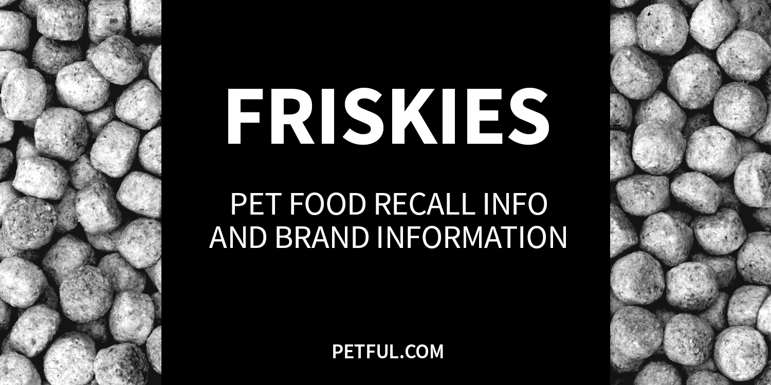 Friskies cat food recall info