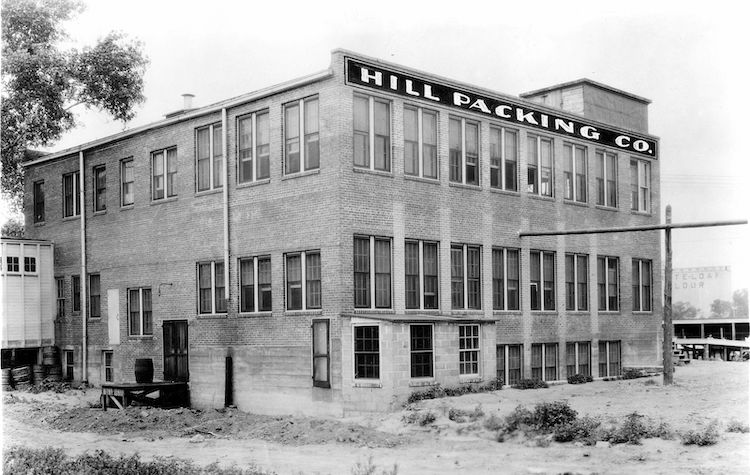 Photo of Hill Packing Company, circa 1940