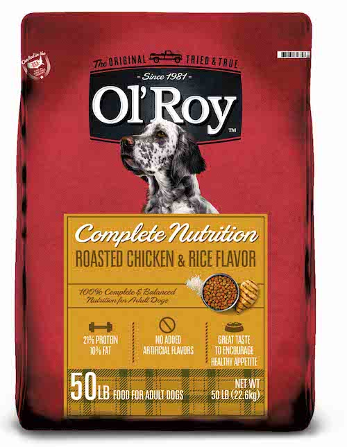 ol roy dog food complete nutrition