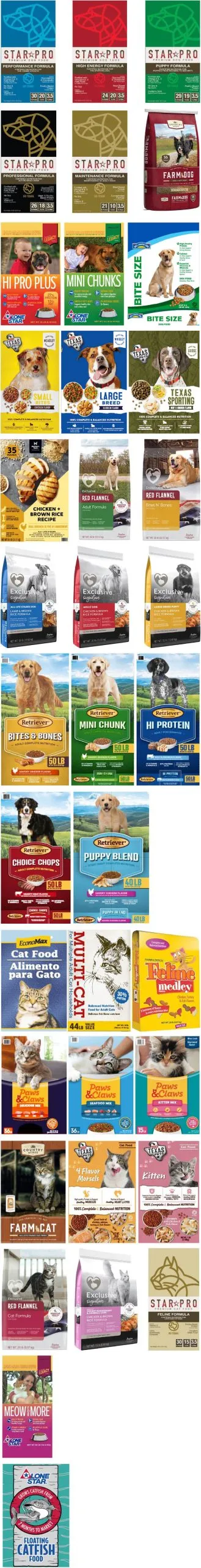 TFP Nutrition Dog and Cat Food Recall November 16, 2023