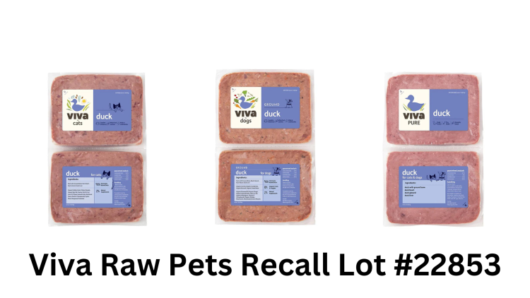 Petful - Viva Raw Pets Recall Lot #22853
