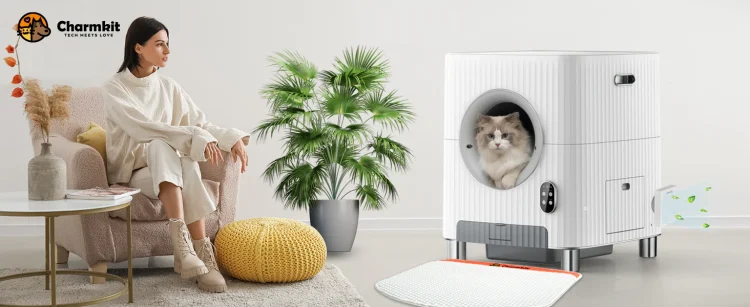 Image of Charmkit Automatic Litter Box. Credit: Charmkit.
