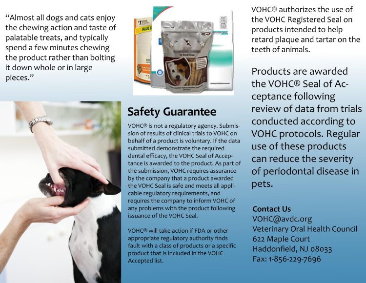 look for the vohc seal of acceptance 2 image