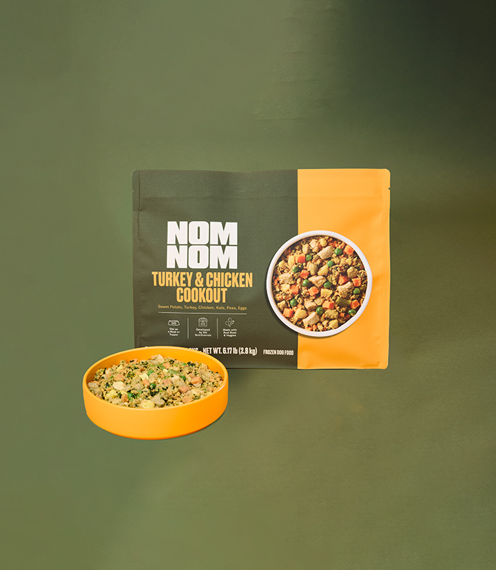 nom nom dog food review