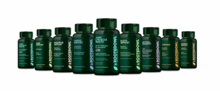 Rooted Owl supplements for dogs and cats